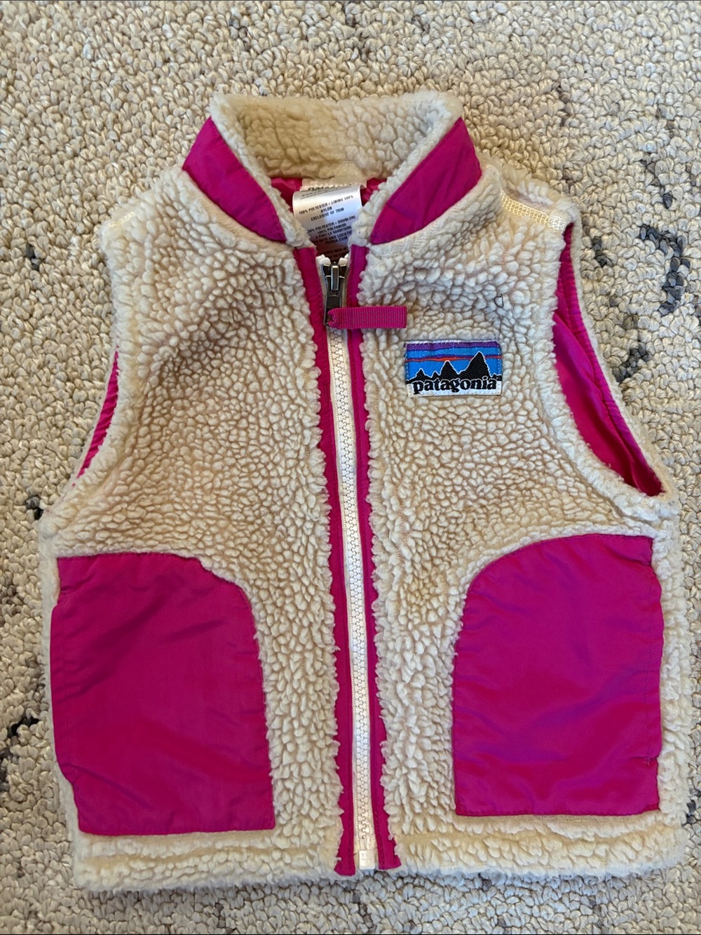 Patagonia Kids retro Sherpa Vest (18m)